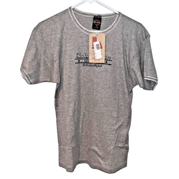 Harley Davidson Atlantic City, New Jersey XL Rare Biker Ladies T Shirt Tee NWT