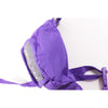 Reebok Big Logo Purple Fanny Pack Vintage 90s Hip Waist Bag Streetwear