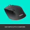 Logitech M720 Triathlon Wireless Bluetooth Mouse Black 910-006036 NIB