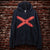 CM Punk WWE 2K13 Zip Hoodie Sweatshirt Live The Revolution Black Mens Large
