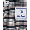 David Donahue Toast Brushed Plaid Shirt Mens M MSRP $165