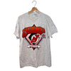 New Jersey Devils Logo Athletic NHL Stanley Cup Champions Sz. L Vintage 1995