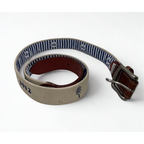 Peter Millar Needlepoint Belt 32 The 1912 Club Plymouth Meeting PA Golf USA