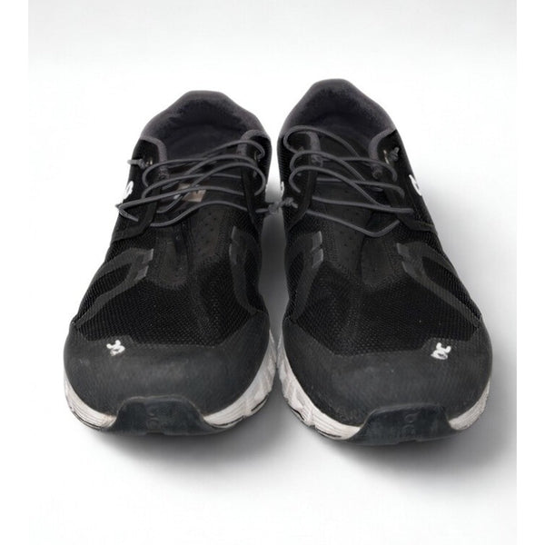 On Cloud 5 Running Shoes Men’s 11.5 Black White Swiss Engineering Sneakers EUC