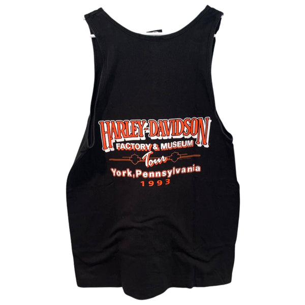 Harley Davidson 90th Anniversary York PA Museum Tour Tank Large Vintage 1993