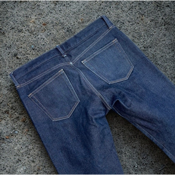 Uniqlo Kaihara Selvedge Denim Jeans 32x32 Slim Straight Blue Japanese Denim