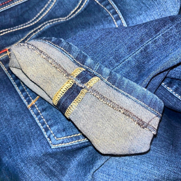 Jacob Cohen Bard Selvedge Denim Jeans Mens 36x26 Made In Italy Auth MSRP $880