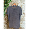 Marine Layer Signature Crew T-Shirt Mens Large Heather Gray Supima Cotton