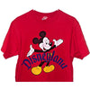 Disneyland Disney Mickey Mouse Welcome Shirt Sz. L USA Vintage