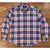 Vineyard Vines Performance Slim Tucker Shirt Men's XL Dorchester Plaid Blue Red