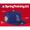 Los Angeles Dodgers 2023 Spring Training New Era 59fifty Fitted Hat Cap Sz 7 1/8