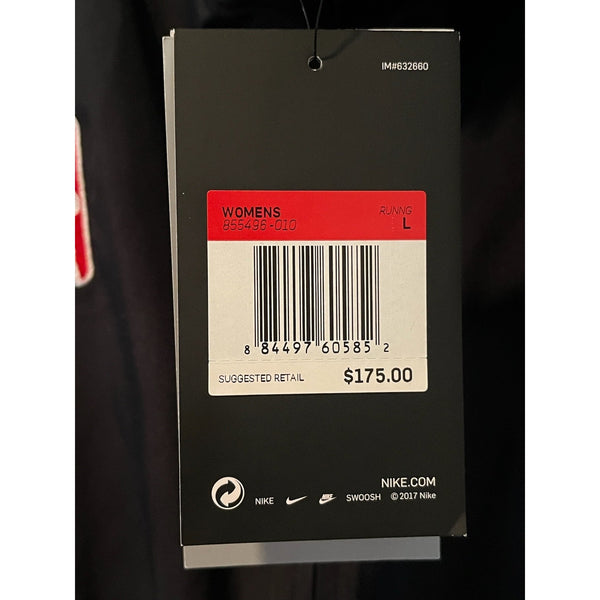 Nike NBA Zonal Aeroshield Hooded Reflective Running Rain Jacket L NWT Women