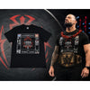 Roman Reigns WWE 1000 Days Champion Tribal Chief T-Shirt Men's Large Black