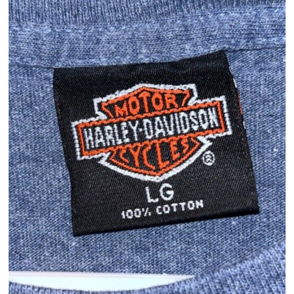 Harley Davidson Washington D.C. 1987 Single Stitch Shirt Sz L Vintage