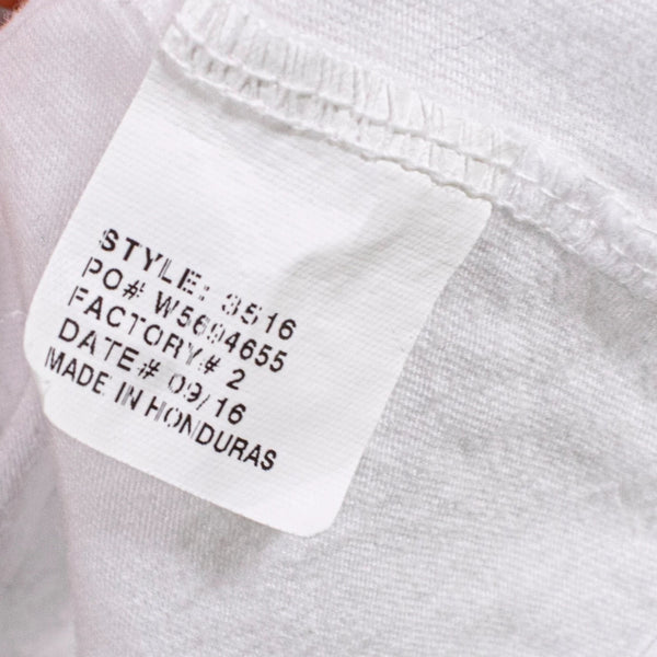 Diane Von Furstenberg Love Is Life Graphic T Shirt Womens Medium White DVF Tee