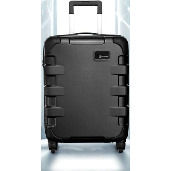 TUMI T-Tech International Carry-On Hard Case Luggage Black 4 Wheels Spinner 22”