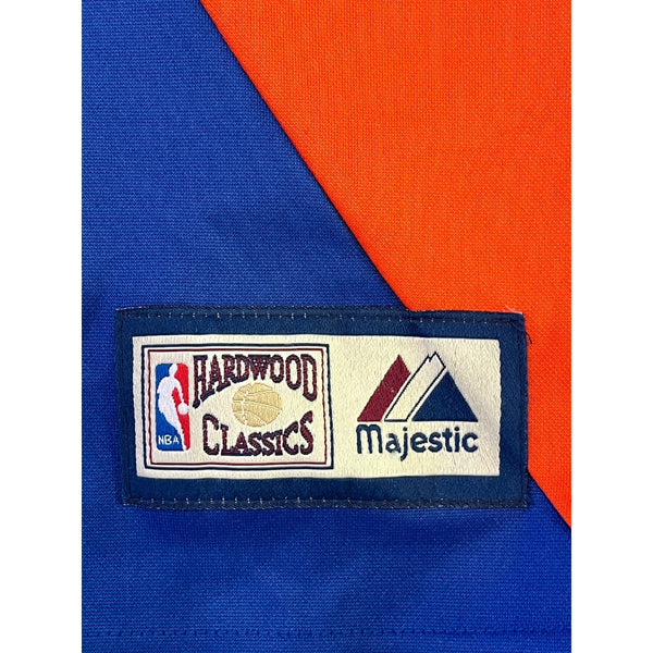 New York Knicks Majestic Hardwood Classics Vintage 00s Warm Up Shirt 3XL NBA