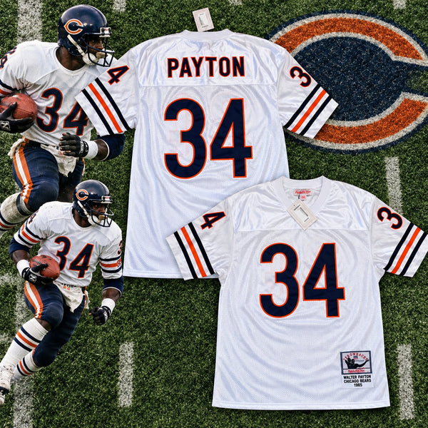 Chicago Bears Walter Payton Mitchell & Ness 1985 Authentic Jersey Sz 56 3XL NWT