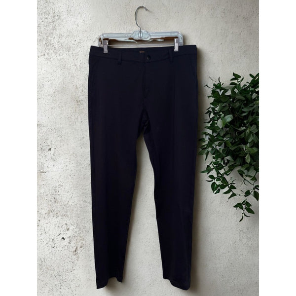 Quince ProTech Golf Pants 34x34 Midnight Black 4-Way Stretch UPF 50 NWOT