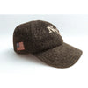 Roots Athletics NYC USA Wool Adjustable Hat Cap Gray Vintage Made In Canada OS