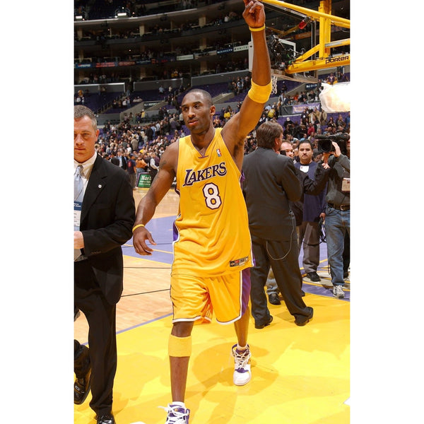 Los Angeles Lakers Kobe Bryant #8 Adidas NBA Swingman Jersey Sz M +2 Stitched