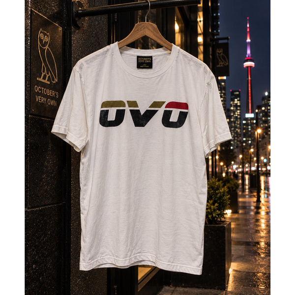 OVO October's Very Own Drake T-Shirt White Men's Large Rare Hip Hop
