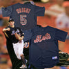 New York Mets David Wright #5 Majestic Black Alt Jersey USA Made Sz. M Rare