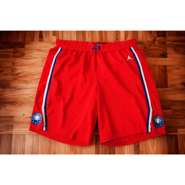 NBA 2018 Celebrity Player Team Clippers Issued Nike Shorts Sz 46 +1 2XL