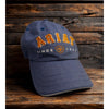 Ariat Since 1993 Hat Blue Adjustable Strapback Dad Cap Western EUC