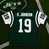 New York Jets Keyshawn Johnson Signed Champion Jersey Sz 44 L Deadstock Vintage