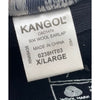 Kangol 504 Wool Earflap Hat Navy XL Classic Flat Felt Cap Mens EUC
