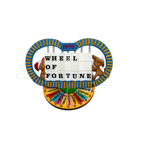 Hallmark Keepsake Ornaments Wheel Of Fortune, Hershey's & Lone Ranger Lot Of 3