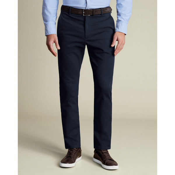 Charles Tyrwhitt Classic Fit Stretch Chino Pants Navy 42W 30L NWT TRC0183NAV420