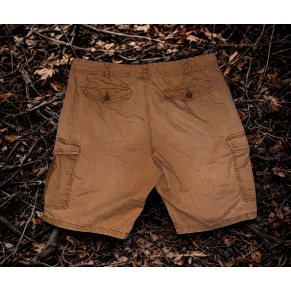 Mountain Warehouse Cargo Shorts Mens W36 Rust Sun Faded Utility Gorpcore Y2K