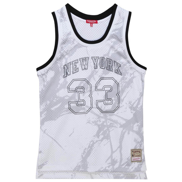 Patrick Ewing New York Knicks Mitchell & Ness Womens Marble Swingman Jersey 2X