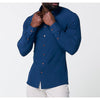 State & Liberty The Howard Navy Athletic Fit Dress Shirt Men's Large NWT Stretch
