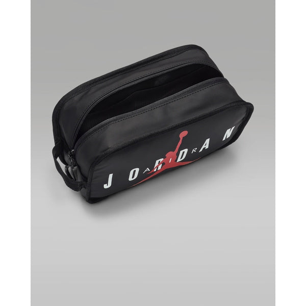Jordan Travel Dopp Kit Toiletry Bag Black Red Jumpman Logo NWT 9A0473