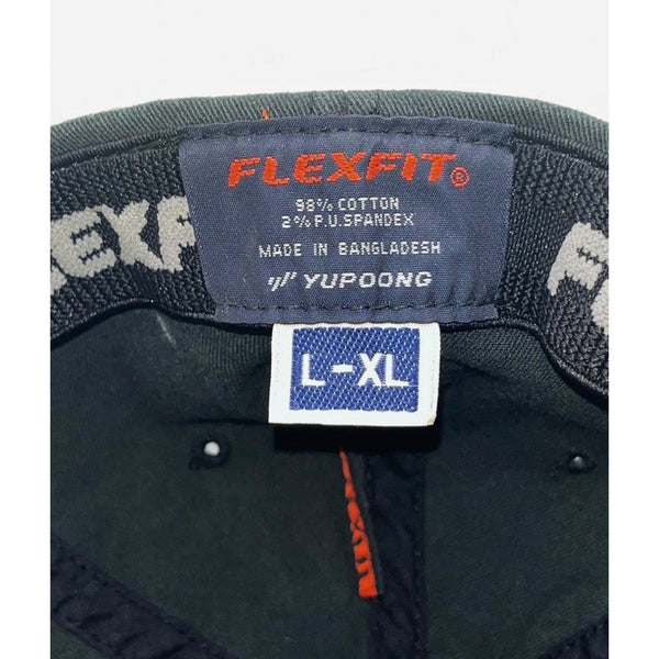 BMW Car Club of America CCA Hat Flexfit L/XL Black Sunfaded Vintage Yupoong EUC