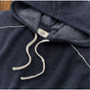 Marine Layer Banks Varsity Hoodie Men's Medium Navy Tri-Blend Pullover NWOT