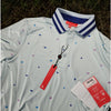 Redvanly Langham Polo Shirt Men’s M Breeze Blue Performance Golf NWT MSRP $105