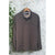 Twillory Long Sleeve Polo Mens XL Gray Athleisure Performance Stretch EUC