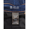Mott & Bow Oliver Straight Jeans 35x30 Navy Blue Stretch Denim Slim Premium