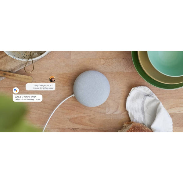 Google Nest Mini 2nd Gen Smart Speaker Google Assistant Chalk New Sealed