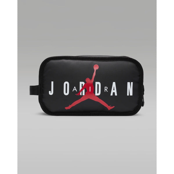 Jordan Travel Dopp Kit Toiletry Bag Black Red Jumpman Logo NWT 9A0473