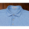 Peter Millar Tillis Polo Blue AOP Caddyshack Spring Brook Country Club Sz. L