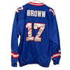 New York Giants Dave Brown L/S Sweater Jersey Starter Mens Size L 48 Vintage