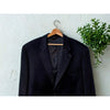 Saks Fifth Avenue Loro Piana Cashmere Stuartwood Blazer 48L Black Made Canada