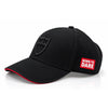Tudor Born To Dare Baseball Cap Black Red Shield Logo Luxury Watch Hat NWOT