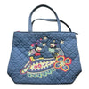 Vera Bradley Disney Mickey Minnie Mouse Sensational Six Paisely Large Tote 28327
