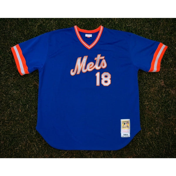New York Mets Darryl Strawberry 1983 Mitchell & Ness Jersey Size 60 4XL